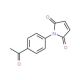 1-(4-Acetylphenyl)-1H-pyrrole-2,5-dione (CAS 1082-85-5) - chemical structure image