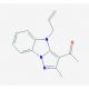 1-(4-allyl-2-methyl-4H-pyrazolo[1,5-a]benzimidazol-3-yl)ethanone - chemical structure image