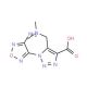 1-(4-Amino-1,2,5-oxadiazol-3-yl)-5-[(dimethyl-amino)methyl]-1H-1,2,3-triazole-4-carboxylic acid - chemical structure image