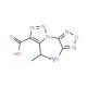 1-(4-Amino-1,2,5-oxadiazol-3-yl)-5-isopropyl-1H-1,2,3-triazole-4-carboxylic acid - chemical structure image