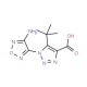 1-(4-Amino-1,2,5-oxadiazol-3-yl)-5-tert-butyl-1H-1,2,3-triazole-4-carboxylic acid - chemical structure image