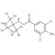 1-(4-Amino-3,5-dichloro-phenyl)-2-tert-butyl-d9-amino-ethanone (CAS 129138-59-6) - chemical structure image