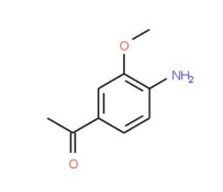 1-(4-Amino-3-methoxyphenyl)-1-ethanone (CAS 22106-40-7) - chemical structure image