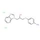 1-(4-Amino-phenoxy)-3-benzoimidazol-1-yl-propan-2-ol dihydrochloride - chemical structure image