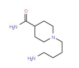 1-(4-aminobutyl)piperidine-4-carboxamide - chemical structure image