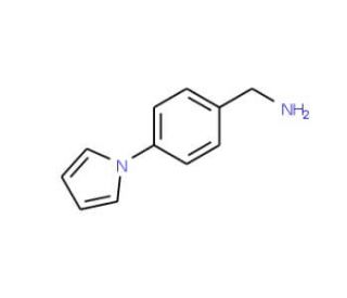 (1-4-Aminomethylphenyl)pyrrole (CAS 465514-27-6) - chemical structure image