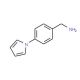 (1-4-Aminomethylphenyl)pyrrole (CAS 465514-27-6) - chemical structure image