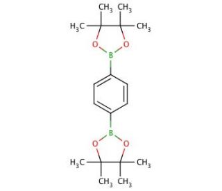 1,4-Benzenediboronic acid bis(pinacol) ester (CAS 99770-93-1) - chemical structure image
