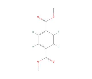 1,4-Benzenedicarboxylic Acid-d4 Dimethyl Ester (CAS 74097-01-9) - chemical structure image