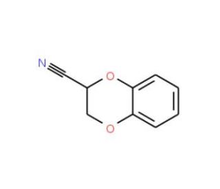 1,4-Benzodioxan-2-carbonitrile (CAS 1008-92-0) - chemical structure image
