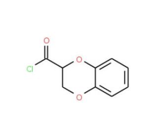 1,4-Benzodioxan-2-carbonyl chloride (CAS 3663-81-8) - chemical structure image