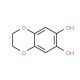 1,4-Benzodioxan-6,7-diol (CAS 90111-35-6) - chemical structure image