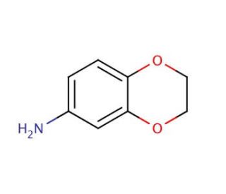 1,4-Benzodioxan-6-amine (CAS 22013-33-8) - chemical structure image