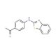 1-[4-(Benzothiazol-2-ylamino)-phenyl]-ethanone - chemical structure image