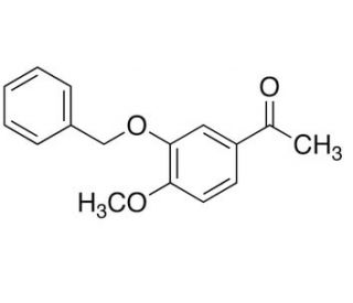 1-(4-Benzyloxy-3-methoxyphenyl)ethanone (CAS 1835-11-6) - chemical structure image
