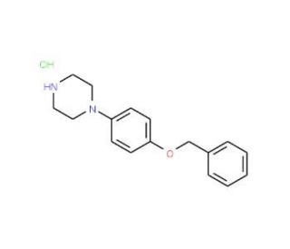 1-[4-(Benzyloxy)phenyl]piperazine hydrochloride (CAS 321132-21-2) - chemical structure image