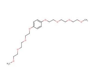 1,4-Bis(1,4,7,10-tetraoxaundecyl)benzene (CAS 221243-98-7) - chemical structure image