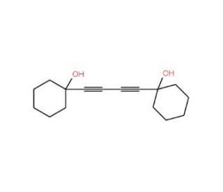 1,4-Bis(1-hydroxycyclohexyl)-1,3-butadiyne (CAS 5768-10-5) - chemical structure image