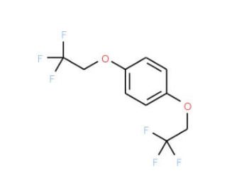 1,4-Bis(2,2,2-trifluoroethoxy)benzene (CAS 66300-61-6) - chemical structure image