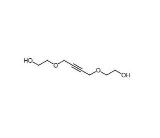 1,4-Bis(2-hydroxyethoxy)-2-butyne (CAS 1606-85-5) - chemical structure image