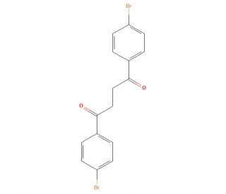 1,4-Bis(4-bromophenyl)-1,4-butanedione (CAS 2461-83-8) - chemical structure image