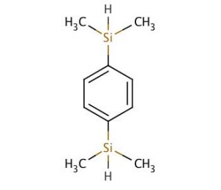 1,4-Bis(dimethylsilyl)benzene (CAS 2488-01-9) - chemical structure image