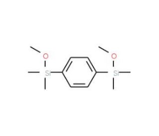 1,4-Bis(methoxydimethylsilyl)benzene (CAS 131182-68-8) - chemical structure image