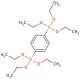 1,4-Bis(triethoxysilyl)benzene (CAS 2615-18-1) - chemical structure image