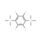 1,4-Bis(trimethylsilyl)tetrafluorobenzene (CAS 16956-91-5) - chemical structure image