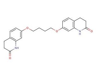 1,4-Bis[3,4-dihydro-2(1H)-quinolinon-7-oxy]butane - chemical structure image
