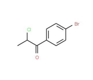 1-(4-Bromo-phenyl)-2-chloro-propan-1-one (CAS 87010-95-5) - chemical structure image