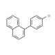 1-(4-Bromo-phenyl)-naphthalene (CAS 204530-94-9) - chemical structure image