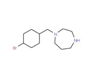 1-(4-Bromobenzyl)-1,4-diazepane (CAS 690632-73-6) - chemical structure image