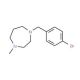 1-(4-Bromobenzyl)-4-methylperhydro-1,4-diazepine (CAS 280560-78-3) - chemical structure image