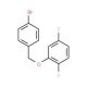 1-(4-Bromobenzyloxy)-2,5-difluorobenzene - chemical structure image