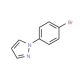 1-(4-Bromophenyl)-1H-pyrazole (CAS 13788-92-6) - chemical structure image