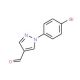 1-(4-bromophenyl)-1H-pyrazole-4-carbaldehyde (CAS 294877-41-1) - chemical structure image
