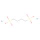 1,4-Butanedisulfonic acid disodium salt (CAS 36589-61-4) - chemical structure image