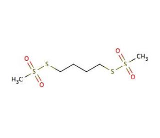 1,4-Butanediyl Bismethanethiosulfonate (CAS 55-99-2) - chemical structure image