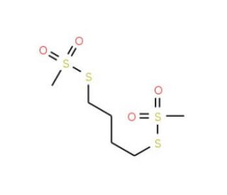 1,4-Butanediyl bismethanethiosulphonate - chemical structure image