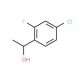1-(4-Chloro-2-fluoro-phenyl)-ethanol - chemical structure image