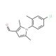 1-(4-chloro-2-methylphenyl)-2,5-dimethyl-1H-pyrrole-3-carbaldehyde - chemical structure image