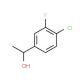 1-(4-Chloro-3-fluorophenyl)ethan-1-ol - chemical structure image