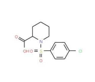 1-(4-Chloro-benzenesulfonyl)-piperidine-2-carboxylic acid - chemical structure image