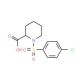 1-(4-Chloro-benzenesulfonyl)-piperidine-2-carboxylic acid - chemical structure image
