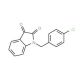1-(4-Chloro-benzyl)-1H-indole-2,3-dione (CAS 26960-66-7) - chemical structure image
