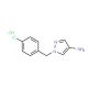 1-(4-Chloro-benzyl)-1H-pyrazol-4-ylamine hydrochloride - chemical structure image