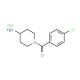 1-(4-Chlorobenzoyl)piperidin-4-amine hydrochloride - chemical structure image