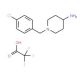 1-(4-chlorobenzyl)piperidin-4-amine trifluoroacetate (CAS 78471-44-0) - chemical structure image