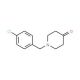 1-(4-chlorobenzyl)piperidin-4-one (CAS 21937-61-1) - chemical structure image